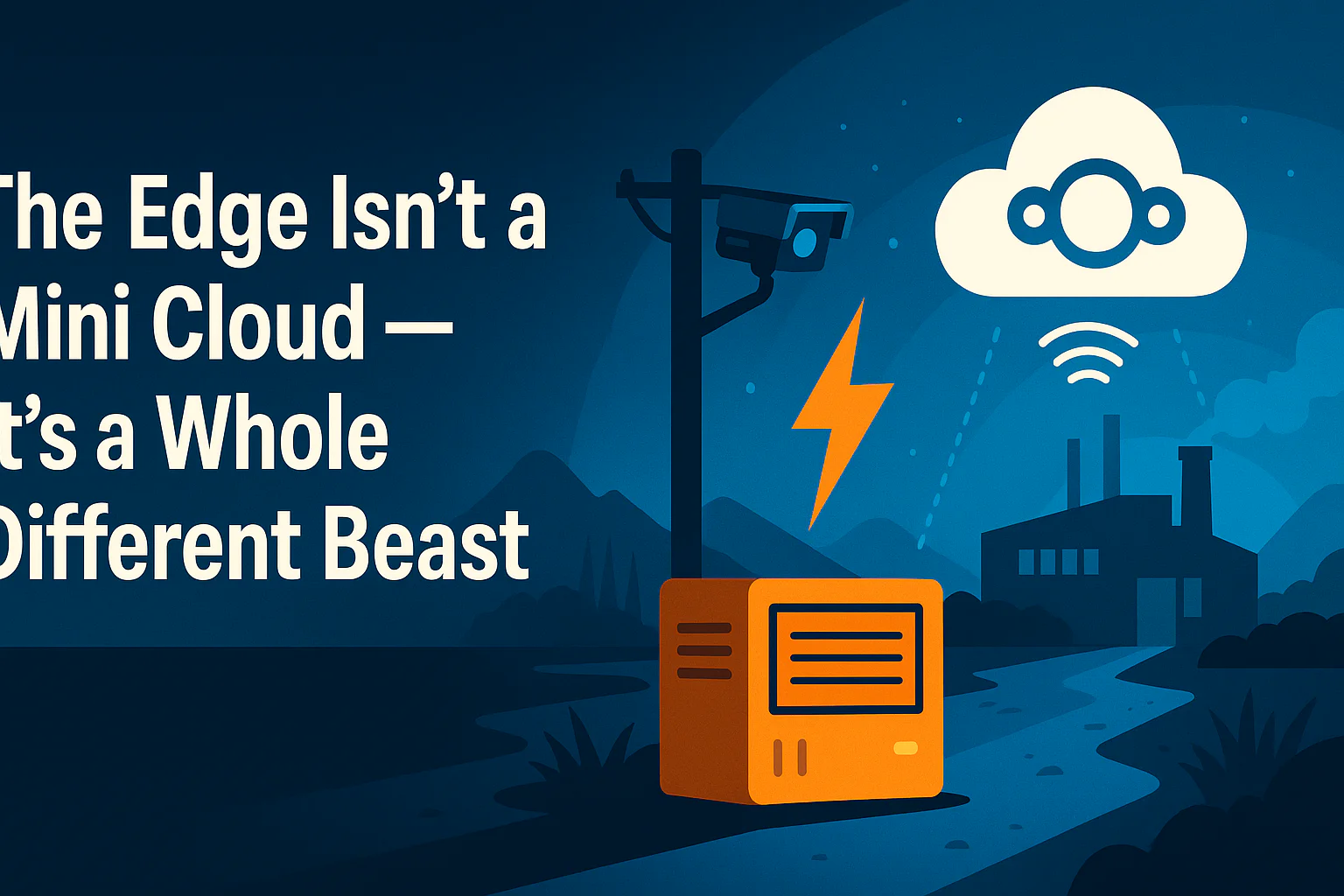 The Edge Isn't a Mini Cloud